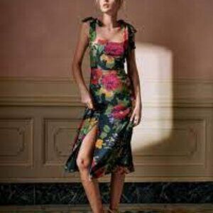 Sezane Dorotha Dress Trianon Print - Size 8 / EU 38